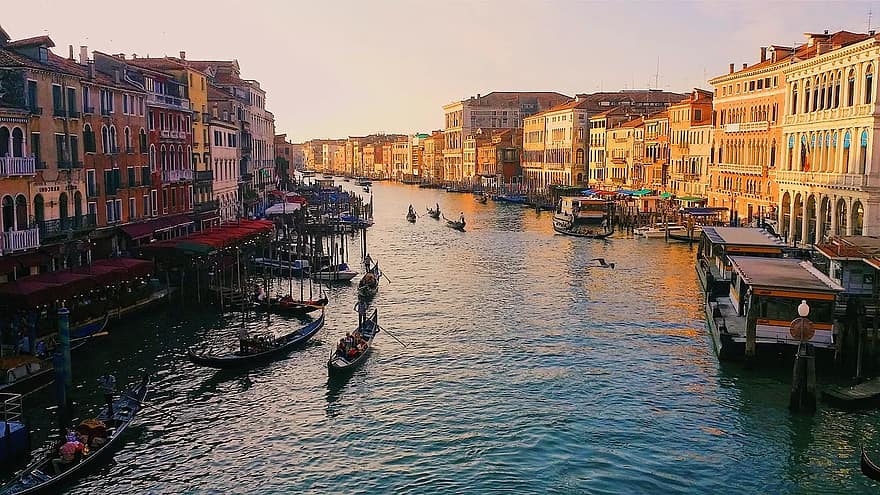Quiet Venetian canal